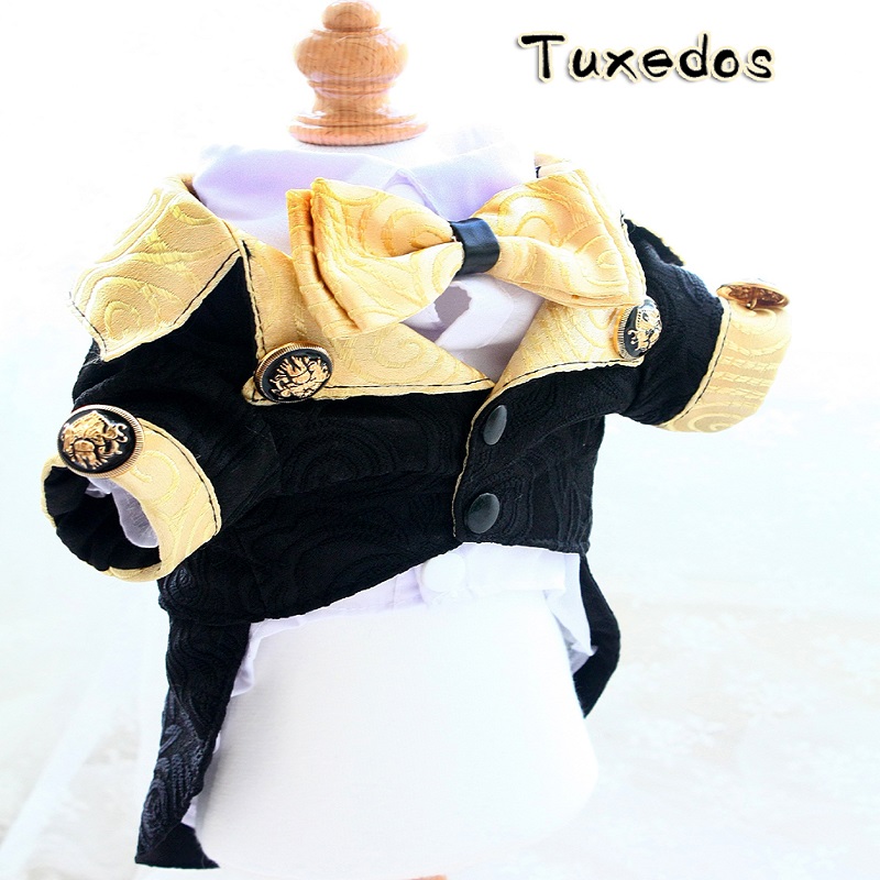 Handmade Dog Clothes Luxurious - Suitsupply Wedding Tuxedo ulasan dan harga