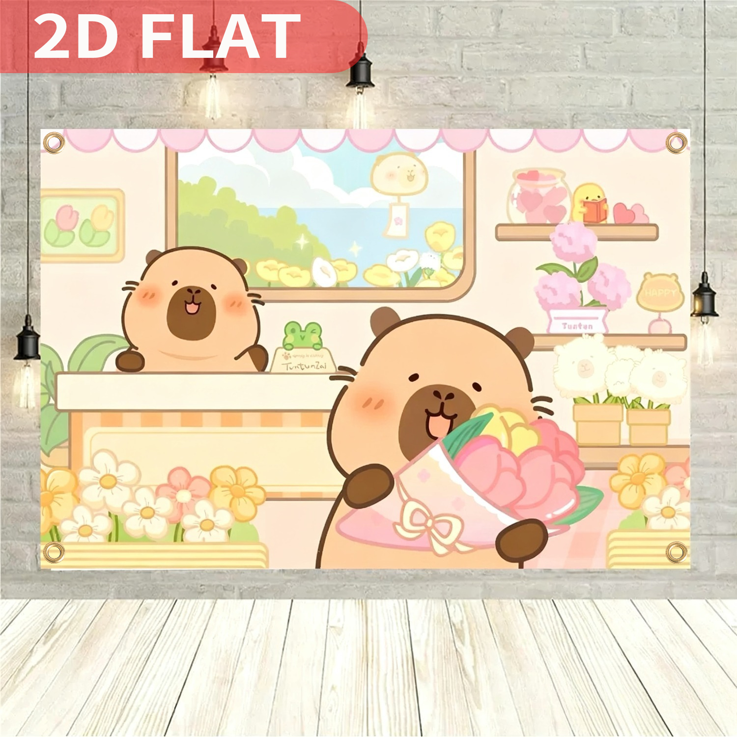 1pc Cute Capybara Theme Kids B - Photo Booth Prop ulasan dan harga