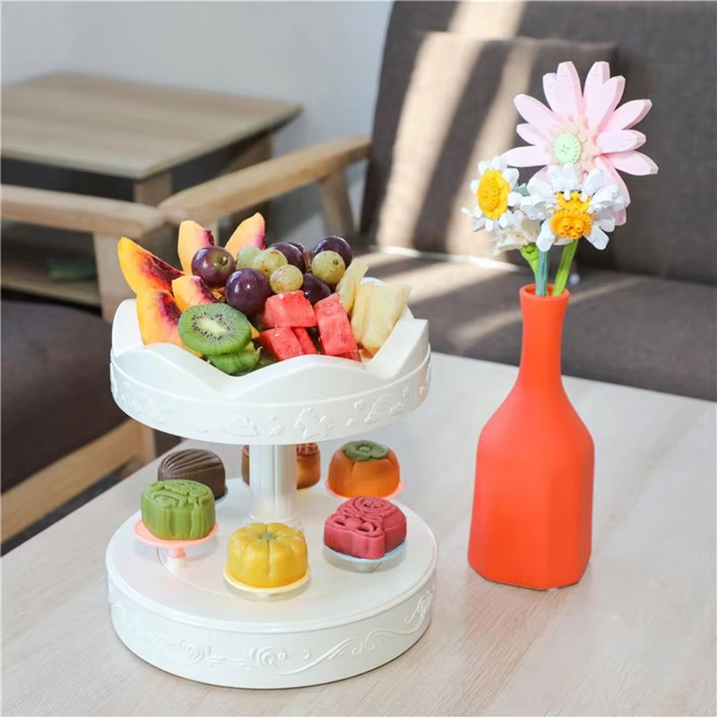 2-tier Automatic Rotating Cake - Wedding Cake Supply ulasan dan harga