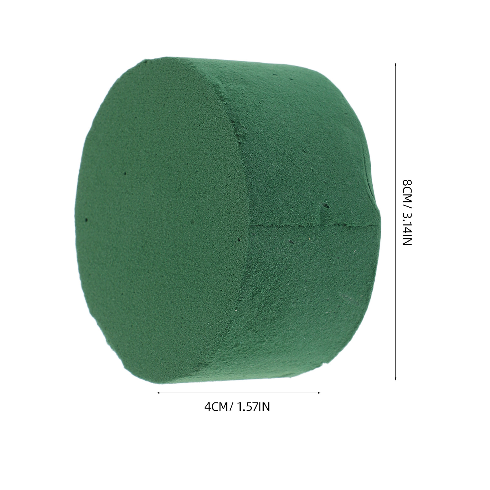 10Pcs Green Floral Foam Round  - Wedding Support ulasan dan harga