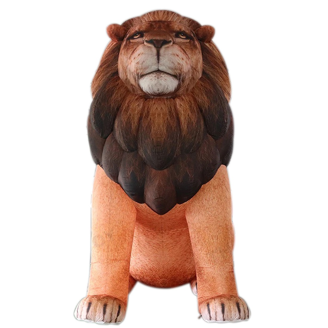 Giant LED Inflatable Lion Real - Wedding Zoo ulasan dan harga