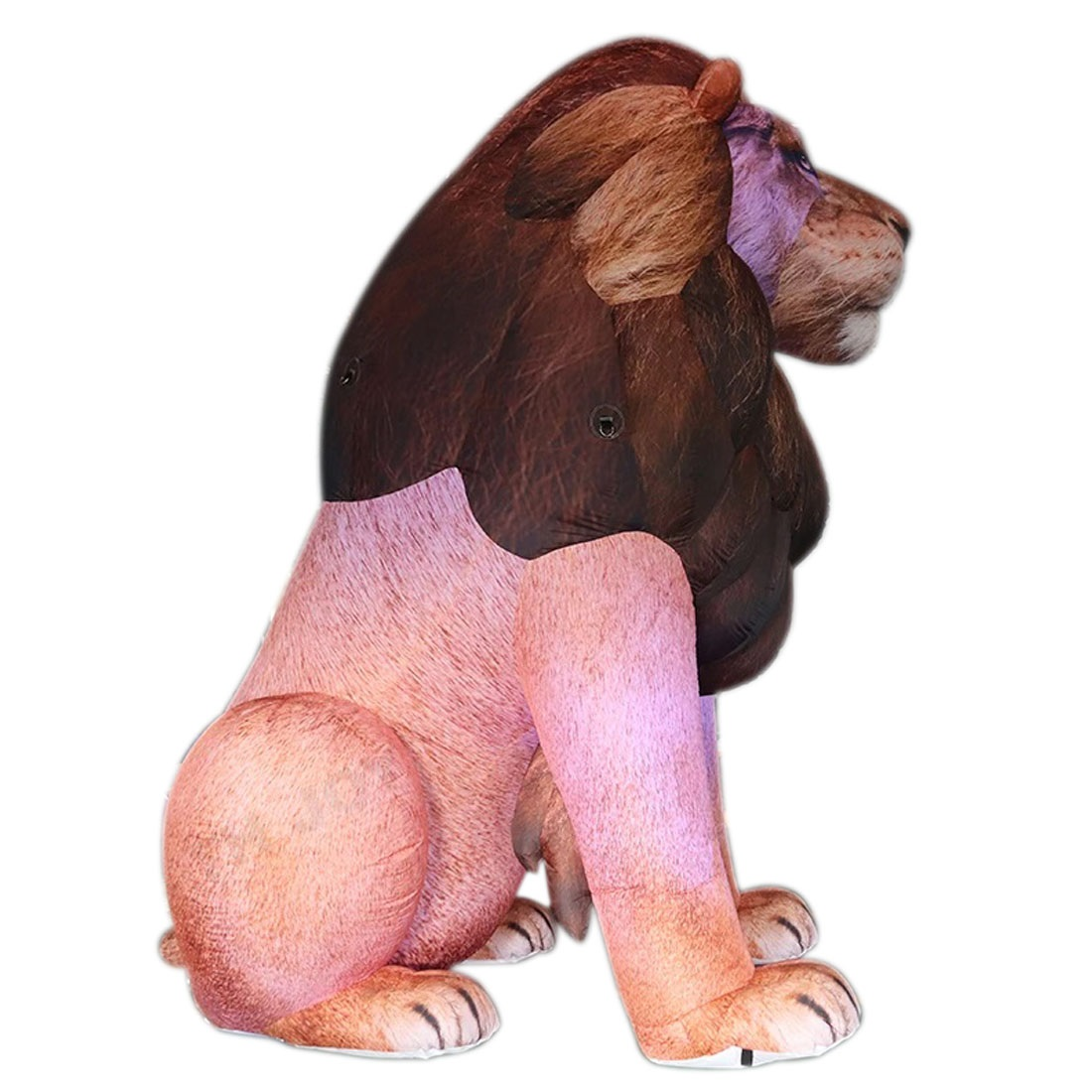 Giant LED Inflatable Lion Real - Wedding Zoo ulasan dan harga