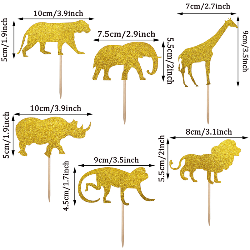 24pcs Safari Jungle Animal Zoo - Wedding Zoo ulasan dan harga