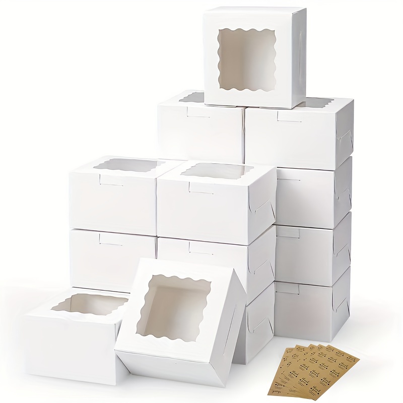 10Pcs Kraft Paper Cake Candy B - Wedding Cake Supply ulasan dan harga