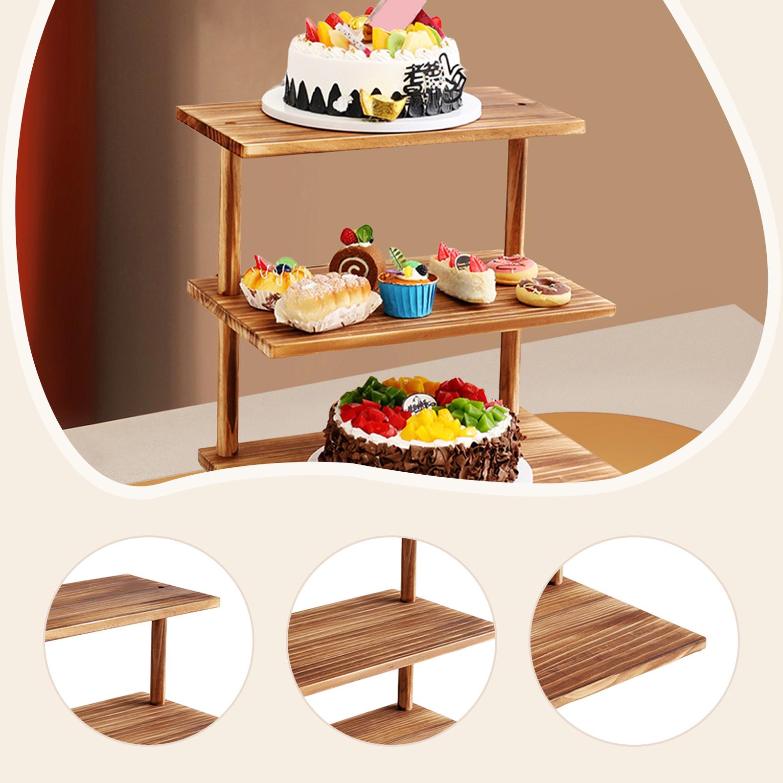 Sturdy 3 Tier Cupcake Stand Wo - Wedding Support ulasan dan harga
