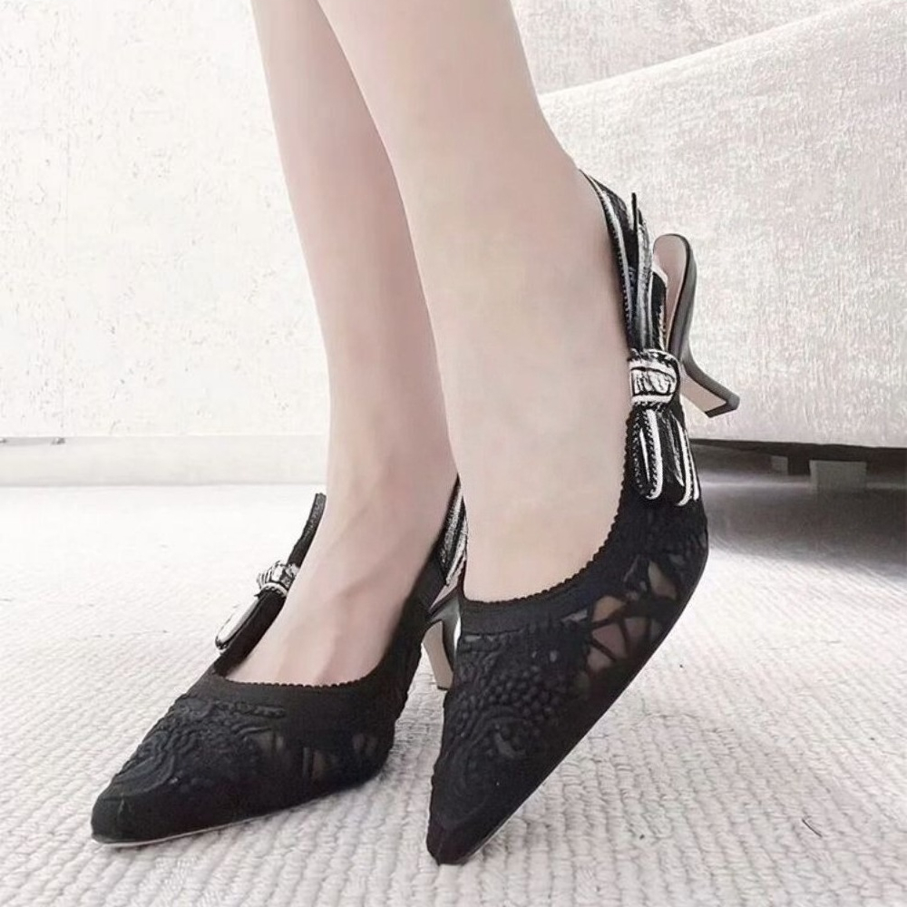 Genuine Leather High Heel Sand - Wedding Fx ulasan dan harga