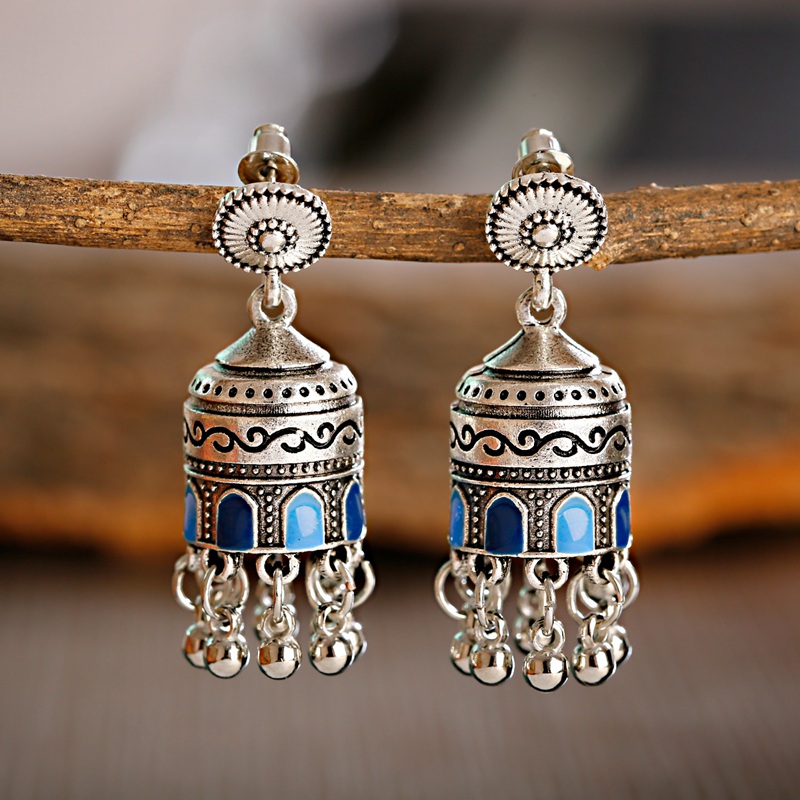 2020 Womens Indian Jhumka Jhum - Indian Wedding Supply ulasan dan harga