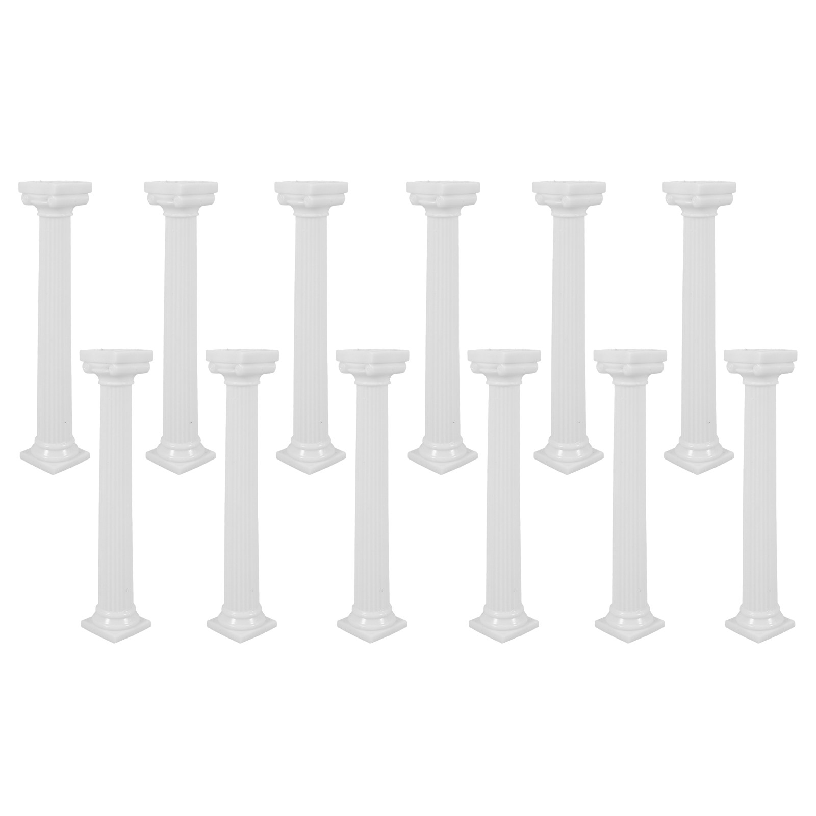 12Pcs Roman Column Cake Suppor - Wedding Support ulasan dan harga