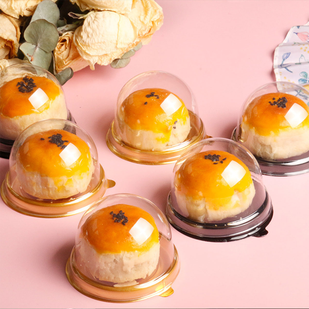 Transparent Cake Dessert Box C - Wedding Cake Supply ulasan dan harga