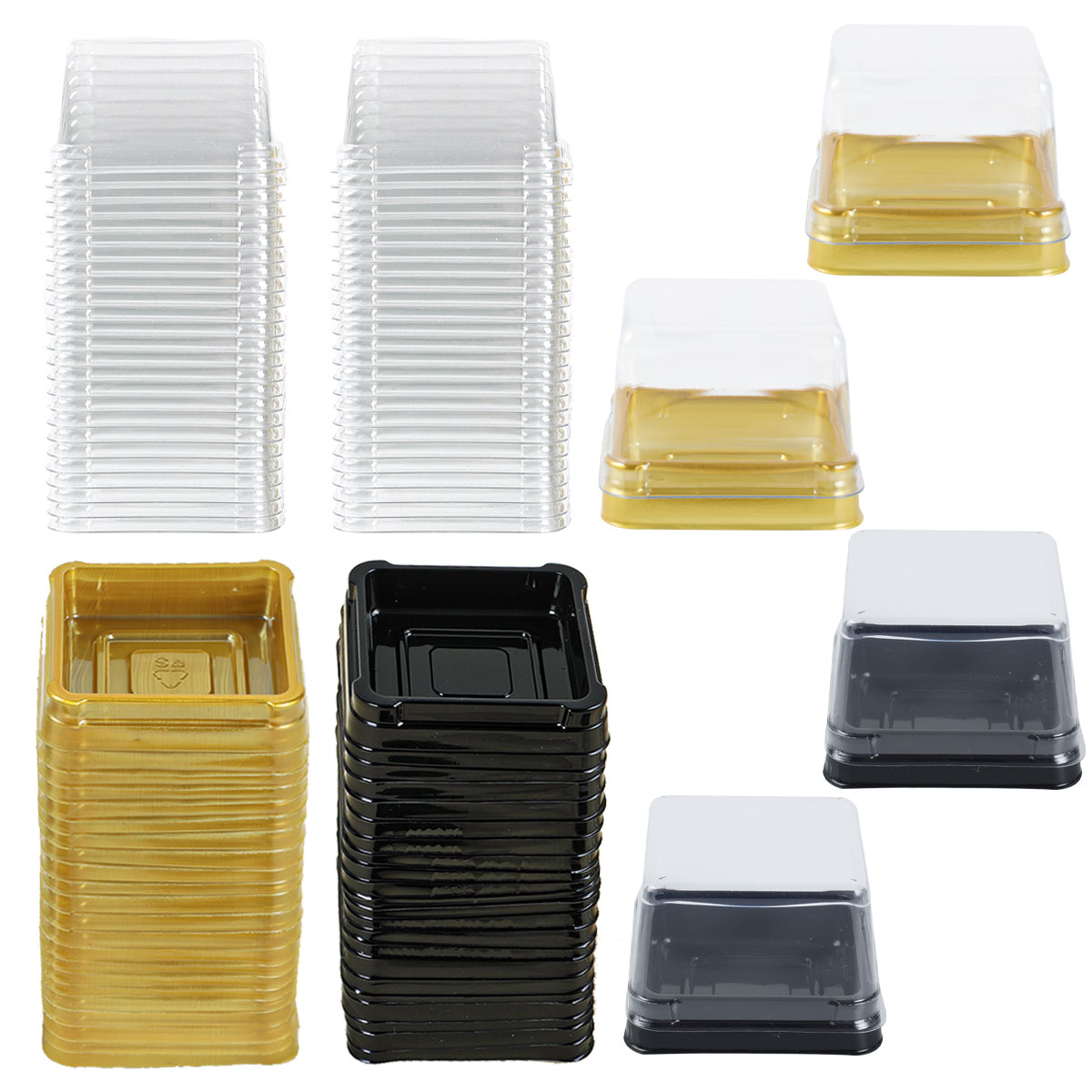 Transparent Cake Dessert Box C - Wedding Cake Supply ulasan dan harga