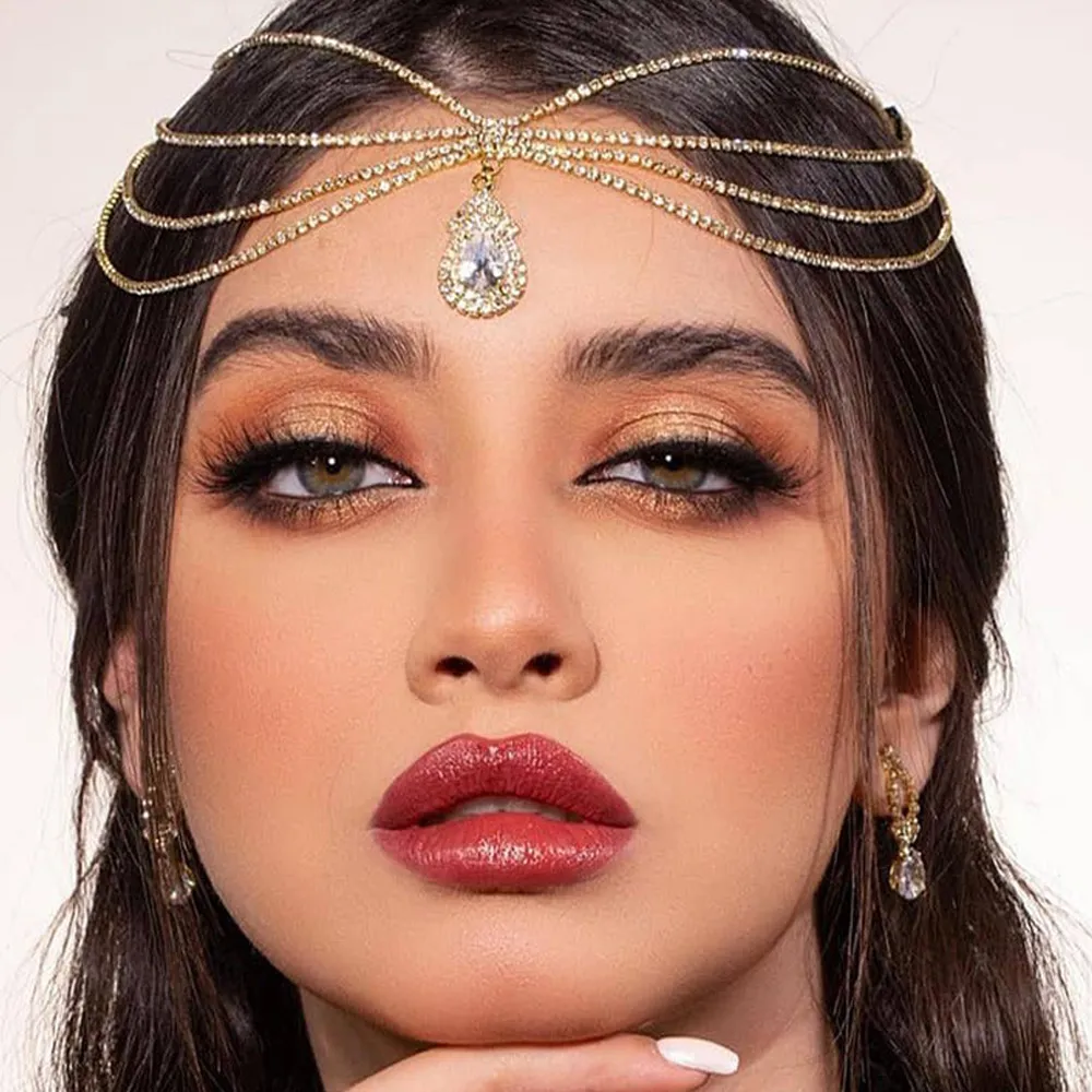 XSBODY Boho Bridal Rhinestone  - Indian Wedding Supply ulasan dan harga