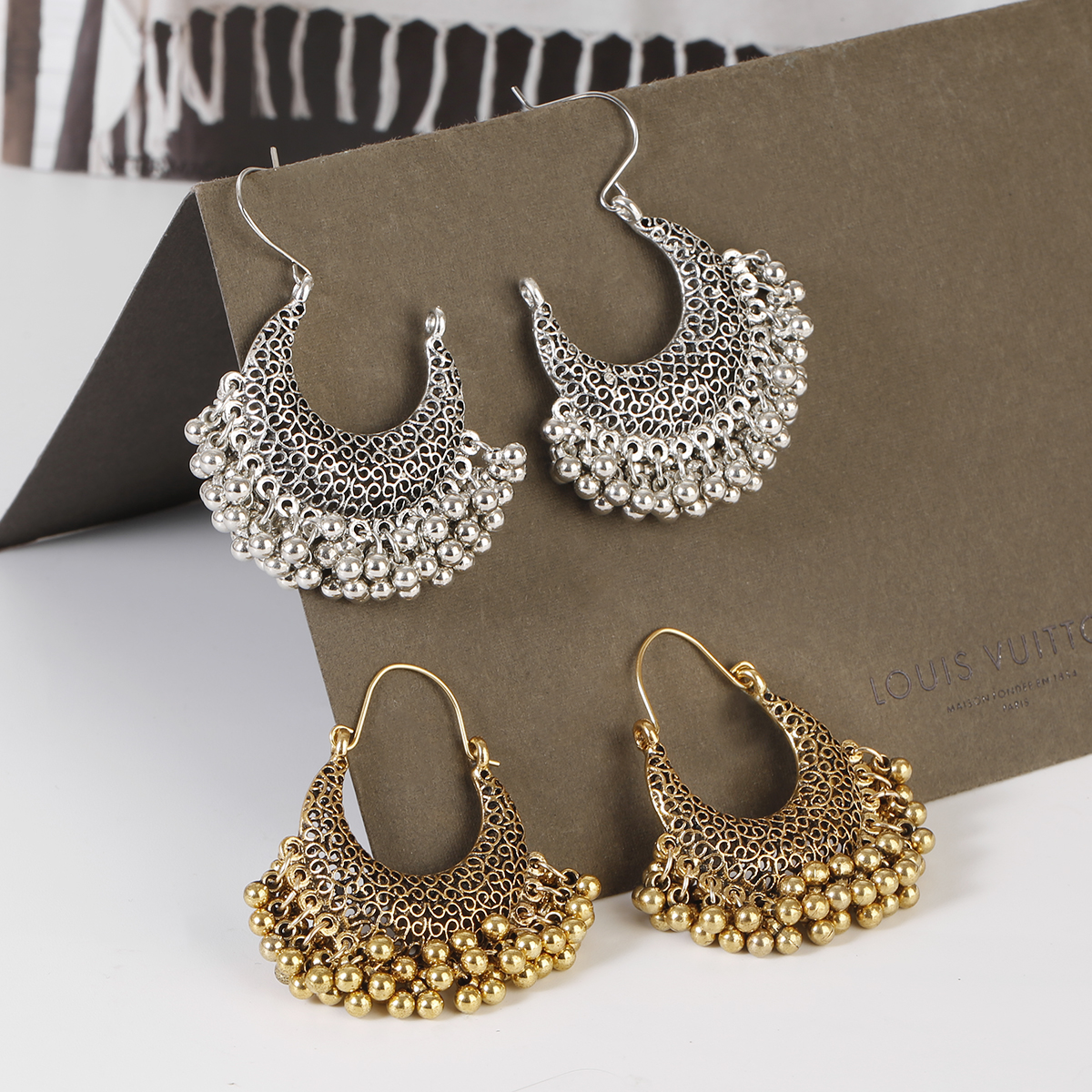 Ethnic Women's Palace Gold Geo - Indian Wedding Supply ulasan dan harga