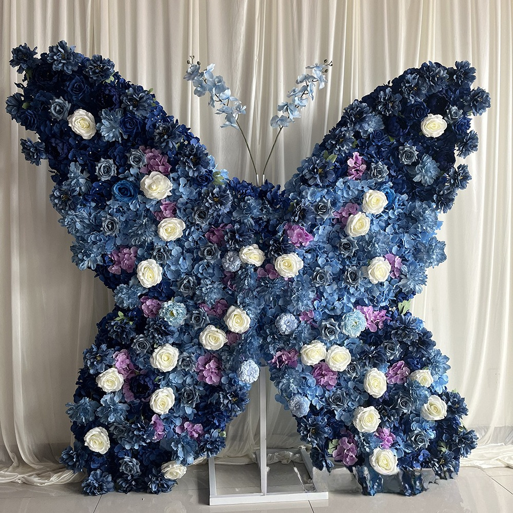 Simulation Flower Wall Backgro - Wedding Arch Flower ulasan dan harga