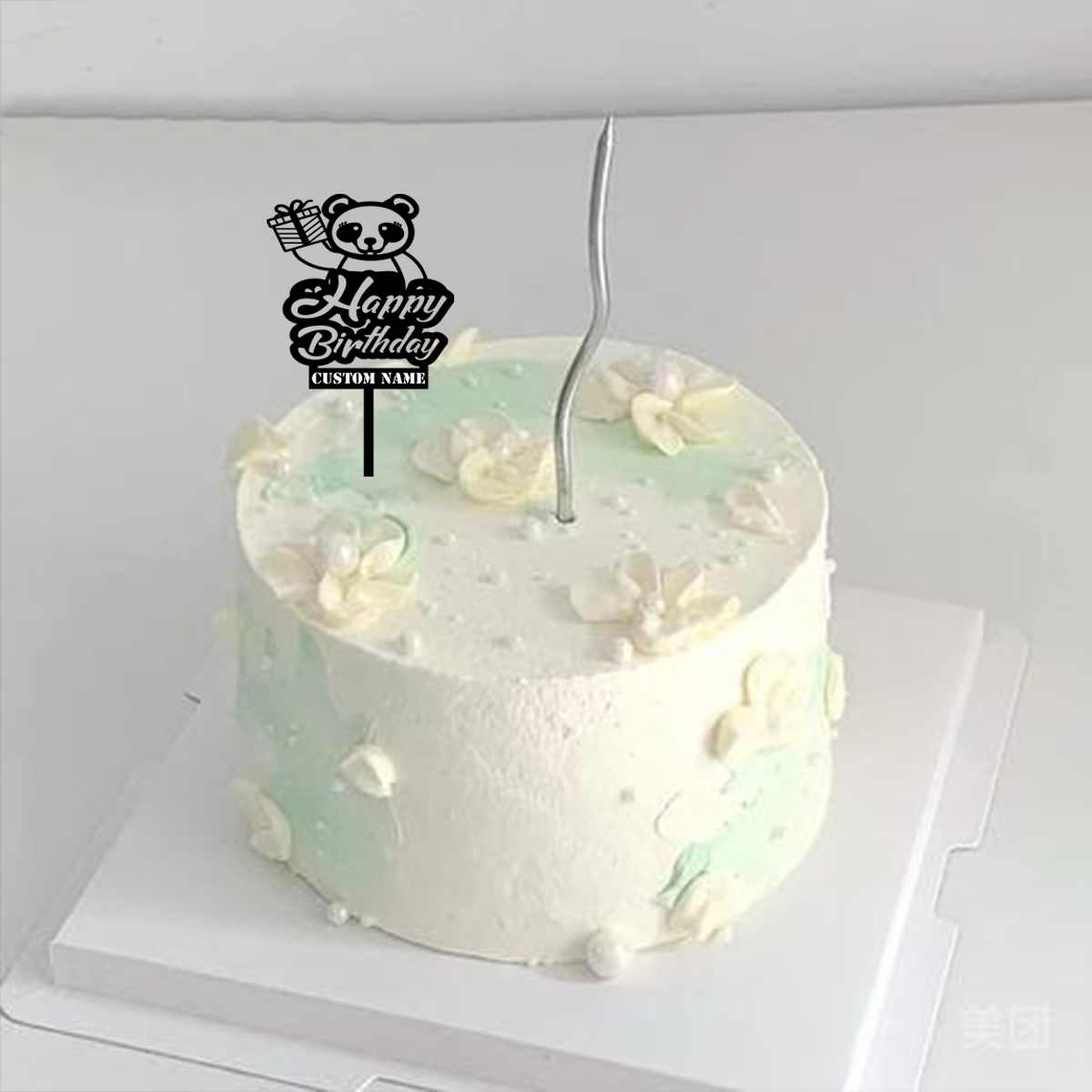 1PC Cute Happy birthday wishes - Wedding Cake Supply ulasan dan harga