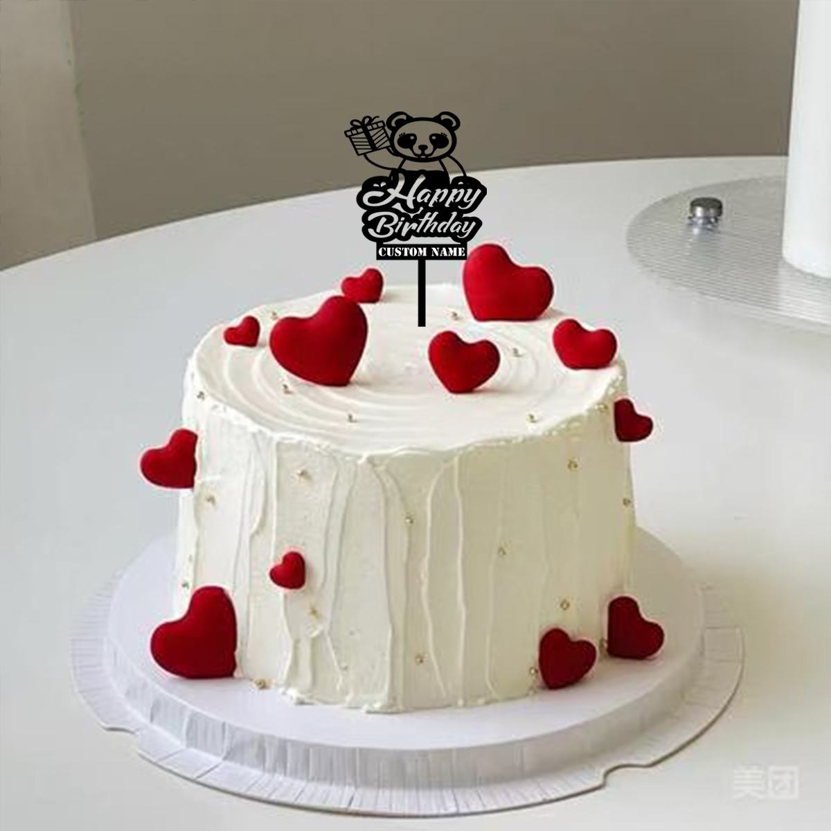 1PC Cute Happy birthday wishes - Wedding Cake Supply ulasan dan harga