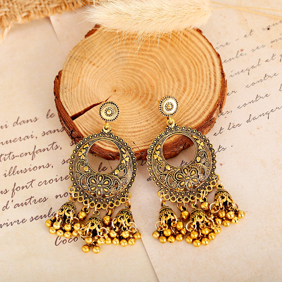 Ethnic Flower Tassel Indian Jh - Indian Wedding Supply ulasan dan harga