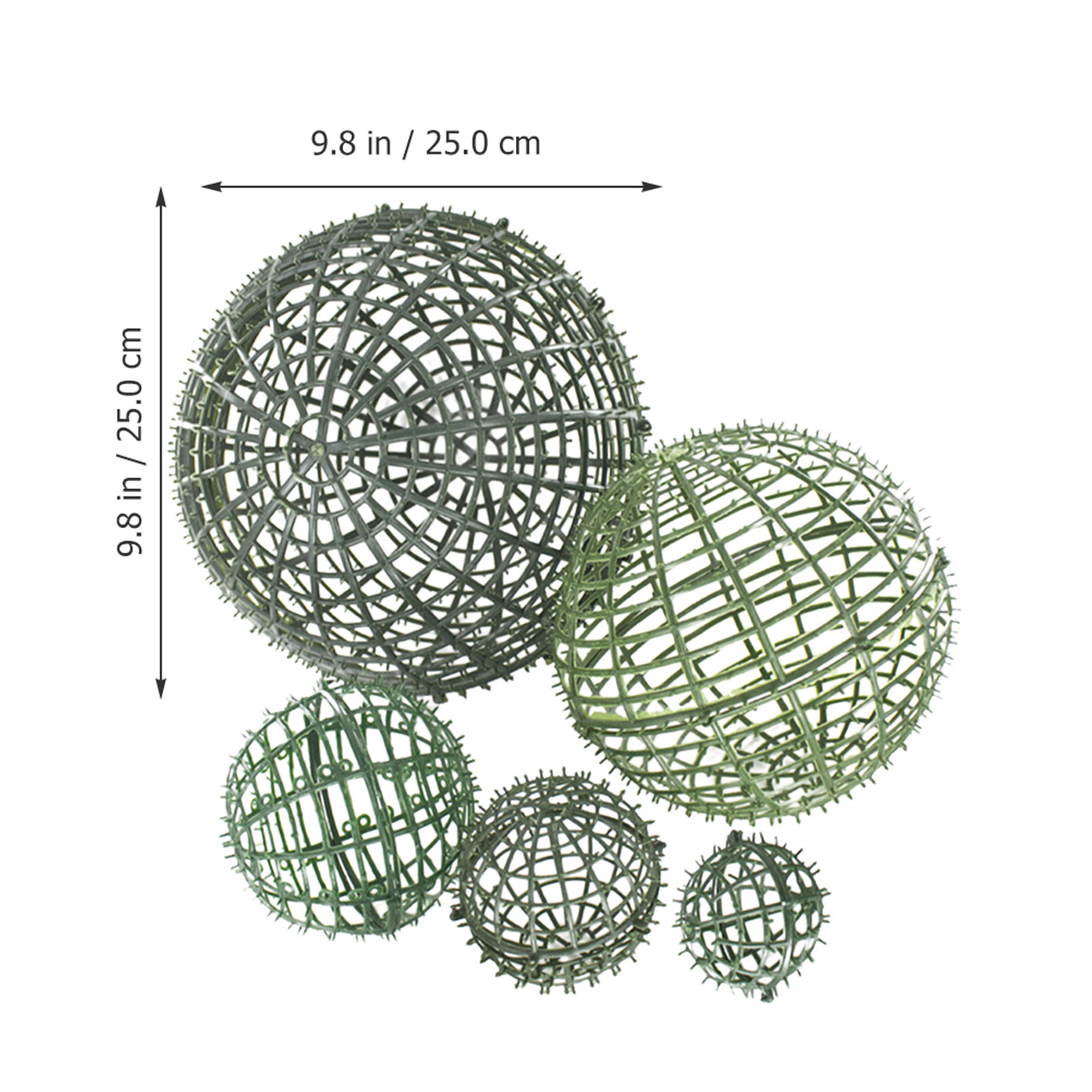 5Pcs Decorative Flower Ball Fr - Wedding Support ulasan dan harga