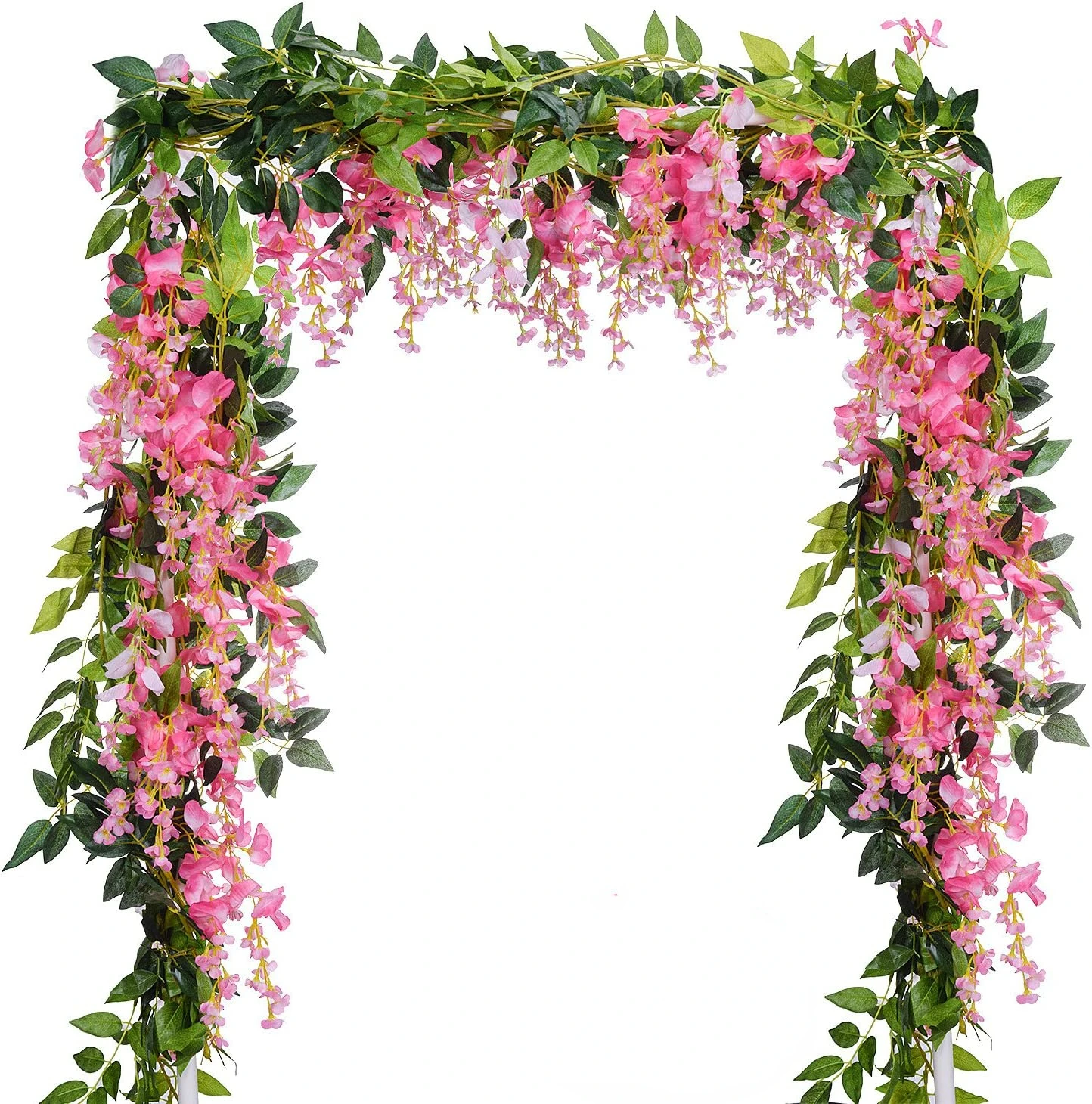 1.8M Artificial Flowers Silk A - Wedding Arch Flower ulasan dan harga